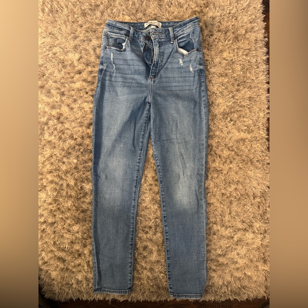 Abercrombie & Fitch Women's Classic Blue Jeans